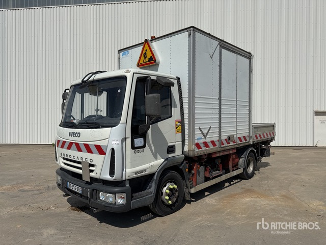 2003 Iveco Eurocargo 100E17 4x2 Camion Porte-Conteneur 4x2 Container Truck - Camião furgão: foto 2 2003 Iveco Eurocargo 100E17 4x2 Camion Porte-Conteneur 4x2 Container Truck - Camião furgão: foto 2