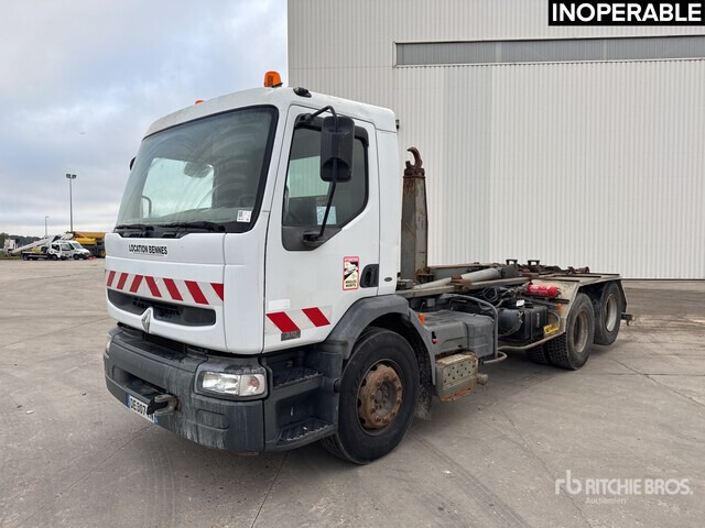 2004 Renault Premium 370dCi 6x2 Camion Ampliroll 6x2 (Inope ... Roll-Off Truck - Camião polibenne: foto 2 2004 Renault Premium 370dCi 6x2 Camion Ampliroll 6x2 (Inope ... Roll-Off Truck - Camião polibenne: foto 2
