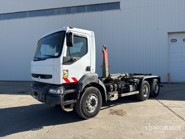 2006 Renault Kerax 420dCi 6x4 Camion Ampliroll 6x4 Roll-Off Truck - Camião polibenne: foto 1 2006 Renault Kerax 420dCi 6x4 Camion Ampliroll 6x4 Roll-Off Truck - Camião polibenne: foto 1