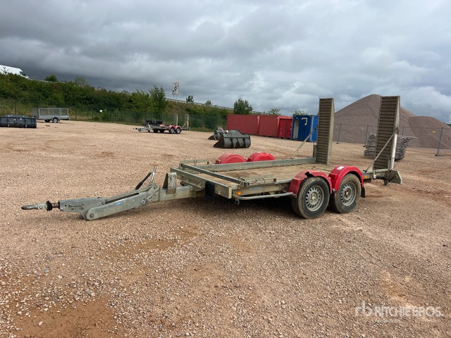 2007 Hubiere TPG352R 2800 kg T/A Remorque Equipment Trailer - Reboque baixa: foto 2 2007 Hubiere TPG352R 2800 kg T/A Remorque Equipment Trailer - Reboque baixa: foto 2