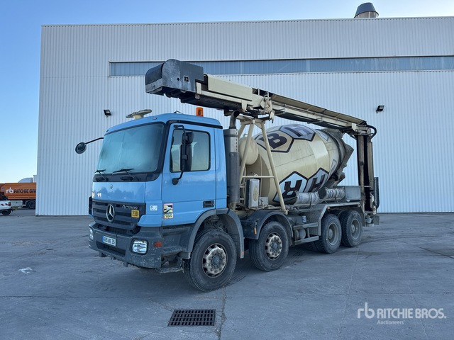 2007 Mercedes-Benz Actros 3236 8x4 Camion Toupie 8x4 Mixer Truck - Camião betoneira: foto 1 2007 Mercedes-Benz Actros 3236 8x4 Camion Toupie 8x4 Mixer Truck - Camião betoneira: foto 1