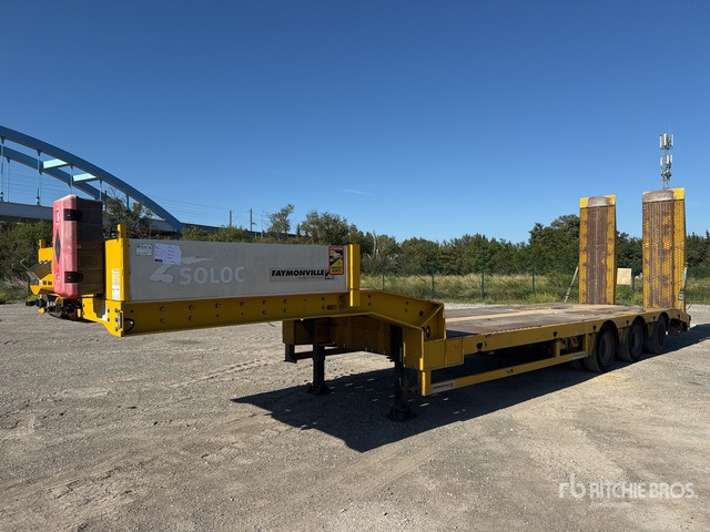 2008 Faymonville Multimax Tri/A Semi-Remorque Porte-Engin ... Lowboy Trailer - Semi-reboque baixa: foto 2 2008 Faymonville Multimax Tri/A Semi-Remorque Porte-Engin ... Lowboy Trailer - Semi-reboque baixa: foto 2