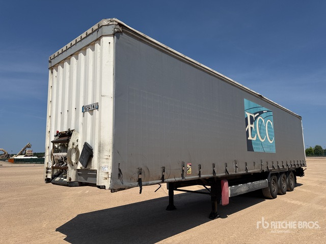 2008 Krone SD Tri/A Semi Remorque A Rideaux C ... Curtain Side Trailer - Triturador de martelos/ Destroçador: foto 2 2008 Krone SD Tri/A Semi Remorque A Rideaux C ... Curtain Side Trailer - Triturador de martelos/ Destroçador: foto 2
