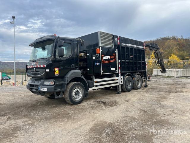 2008 Renault Kerax 450DXi MTS on 6x4 Camion Aspiratrice Vacuum Excavator Truck - Caminhão limpa fossa: foto 2 2008 Renault Kerax 450DXi MTS on 6x4 Camion Aspiratrice Vacuum Excavator Truck - Caminhão limpa fossa: foto 2