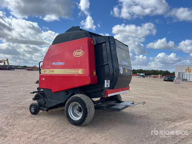 2008 Vicon RV2190 Presse A Balles Rondes 1 Essieu S/A Round Baler - Enfardadeira de fardos redondos: foto 4 2008 Vicon RV2190 Presse A Balles Rondes 1 Essieu S/A Round Baler - Enfardadeira de fardos redondos: foto 4
