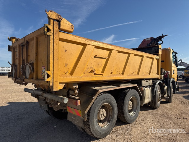 2009 Scania G420 2008 HMF 1720K2 3610 kg Articul ... Dump Truck with Crane - Camião basculante, Camião grua: foto 3 2009 Scania G420 2008 HMF 1720K2 3610 kg Articul ... Dump Truck with Crane - Camião basculante, Camião grua: foto 3