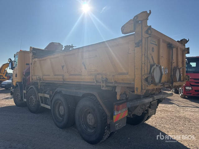 2009 Scania G420 2008 HMF 1720K2 3610 kg Articul ... Dump Truck with Crane - Camião basculante, Camião grua: foto 4 2009 Scania G420 2008 HMF 1720K2 3610 kg Articul ... Dump Truck with Crane - Camião basculante, Camião grua: foto 4
