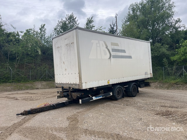 2010 Krone ZZ18B3EC 7.60 m T/A Remorque Porte Conte ... Container Trailer - Triturador de martelos/ Destroçador: foto 2 2010 Krone ZZ18B3EC 7.60 m T/A Remorque Porte Conte ... Container Trailer - Triturador de martelos/ Destroçador: foto 2
