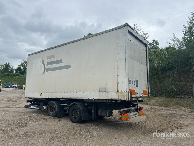 2010 Krone ZZ18B3EC 7.60 m T/A Remorque Porte Conte ... Container Trailer - Triturador de martelos/ Destroçador: foto 3 2010 Krone ZZ18B3EC 7.60 m T/A Remorque Porte Conte ... Container Trailer - Triturador de martelos/ Destroçador: foto 3