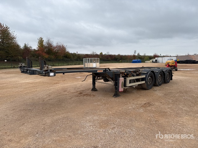 2012 Fruehauf Tri/A Semi-Remorque Porte-Conte ... Container Trailer - Reboque transportador de contêineres/ Caixa móvel: foto 1 2012 Fruehauf Tri/A Semi-Remorque Porte-Conte ... Container Trailer - Reboque transportador de contêineres/ Caixa móvel: foto 1