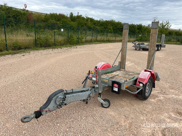 2012 Hubiere PR1301 S/A Remorque 1 Essieu Equipment Trailer - Reboque baixa: foto 2 2012 Hubiere PR1301 S/A Remorque 1 Essieu Equipment Trailer - Reboque baixa: foto 2