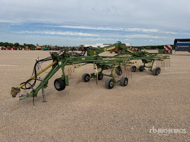 2012 Krone Swadro 710/26T 7.10 m 2 Rotor Andaineur Hay Rake - Ancinho enleirador: foto 1 2012 Krone Swadro 710/26T 7.10 m 2 Rotor Andaineur Hay Rake - Ancinho enleirador: foto 1