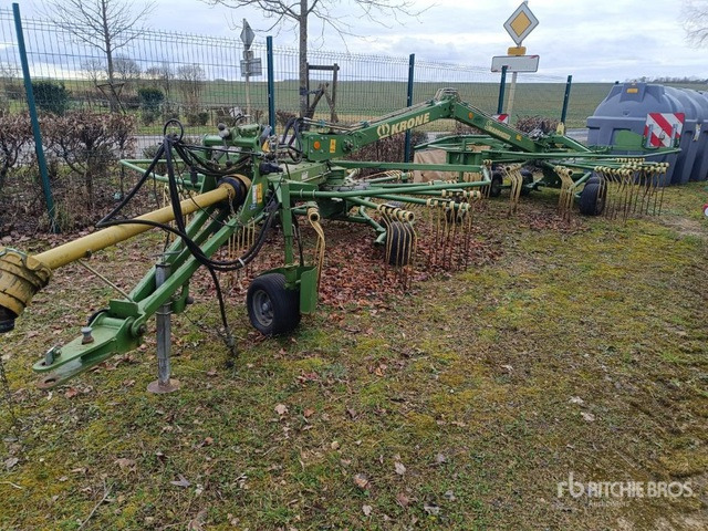 2012 Krone Swadro 710 7.10 m 2 Rotor Andaineur Hay Rake - Triturador de martelos/ Destroçador: foto 1 2012 Krone Swadro 710 7.10 m 2 Rotor Andaineur Hay Rake - Triturador de martelos/ Destroçador: foto 1