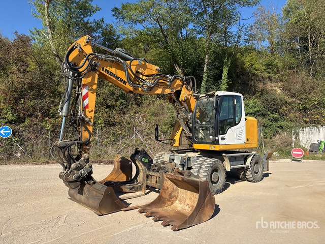 2013 Liebherr A914 Compact Pelle Sur Pneus Wheel Excavator - Escavadeira de rodas: foto 1 2013 Liebherr A914 Compact Pelle Sur Pneus Wheel Excavator - Escavadeira de rodas: foto 1
