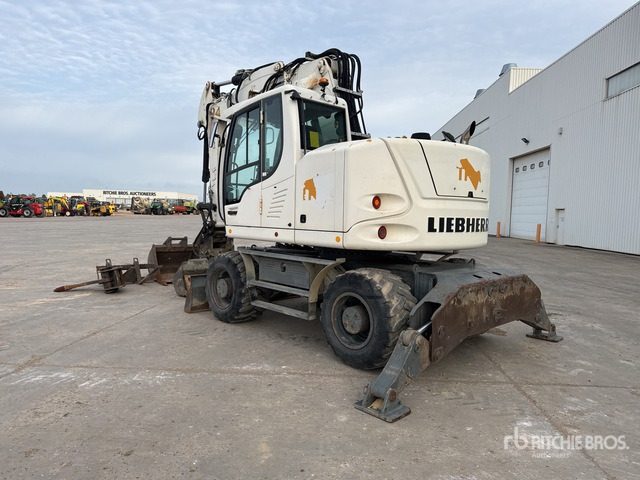 2013 Liebherr A914 Compact Pelle Sur Pneus Wheel Excavator - Escavadeira de rodas: foto 3 2013 Liebherr A914 Compact Pelle Sur Pneus Wheel Excavator - Escavadeira de rodas: foto 3