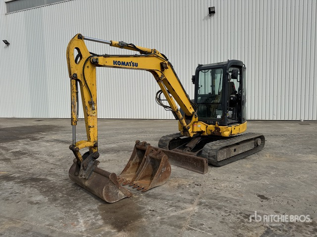 2014 Komatsu PC55MR-3 Mini-Pelle Mini Excavator: <6.6t - Mini escavadeira: foto 2 2014 Komatsu PC55MR-3 Mini-Pelle Mini Excavator: <6.6t - Mini escavadeira: foto 2