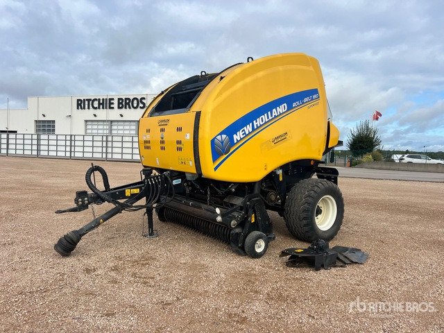 2015 New Holland Roll Belt 180 Presse A Balles Rondes 1 Essieu S/A Round Baler - Enfardadeira de fardos redondos: foto 2 2015 New Holland Roll Belt 180 Presse A Balles Rondes 1 Essieu S/A Round Baler - Enfardadeira de fardos redondos: foto 2