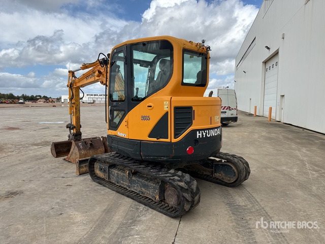 2017 Hyundai R60CR-9A Mini-Pelle Mini Excavator:  <6.6t - Mini escavadeira: foto 4 2017 Hyundai R60CR-9A Mini-Pelle Mini Excavator:  <6.6t - Mini escavadeira: foto 4