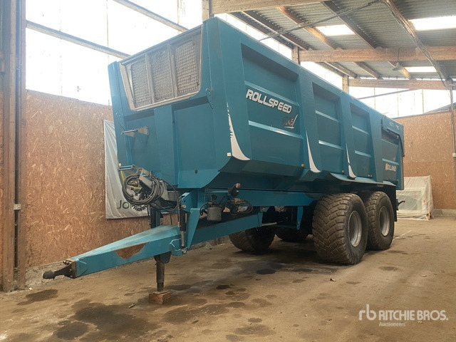 2018 Rolland Rollspeed 7845 T/A End Dump Remorque Agricole ... Grain Trailer - Reboque basculante agrícola: foto 2 2018 Rolland Rollspeed 7845 T/A End Dump Remorque Agricole ... Grain Trailer - Reboque basculante agrícola: foto 2