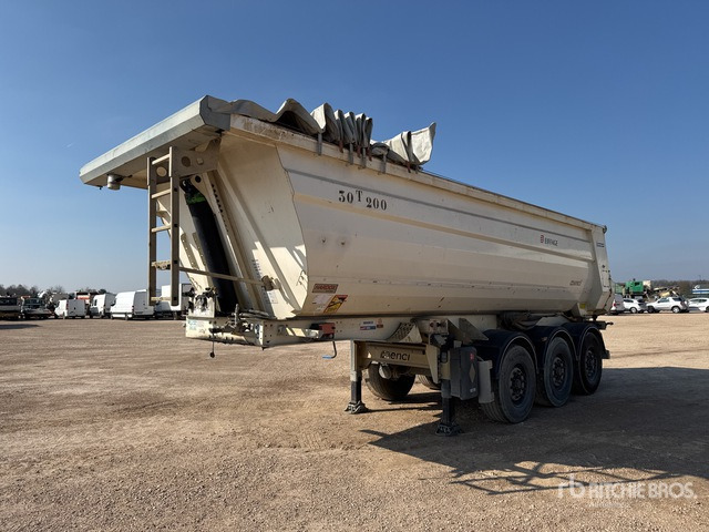 2019 Menci S7R Tri/A Remorque Benne Alu 3 Essieux End Dump Trailer - Semi-reboque basculante: foto 2 2019 Menci S7R Tri/A Remorque Benne Alu 3 Essieux End Dump Trailer - Semi-reboque basculante: foto 2