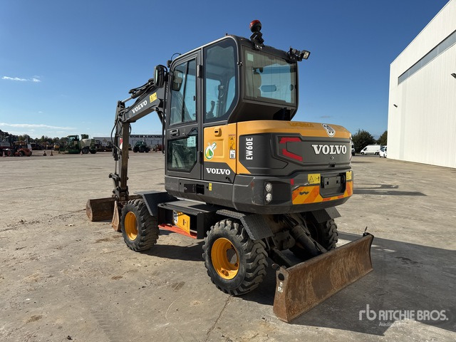 2019 Volvo EW60E Pelle Sur Pneus Wheel Excavator - Escavadeira de rodas: foto 3 2019 Volvo EW60E Pelle Sur Pneus Wheel Excavator - Escavadeira de rodas: foto 3