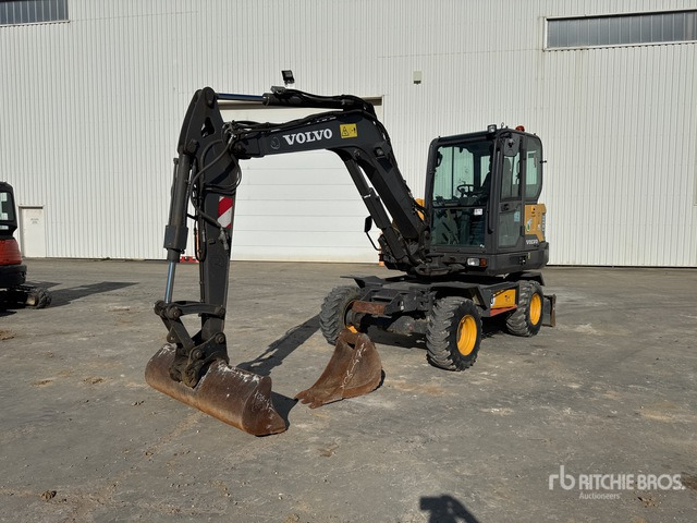 2019 Volvo EW60E Pelle Sur Pneus Wheel Excavator - Escavadeira de rodas: foto 1 2019 Volvo EW60E Pelle Sur Pneus Wheel Excavator - Escavadeira de rodas: foto 1