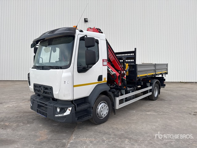 2024 Renault D210 2022 Fassi F90B 1.22E Dynamic 3 ... Dump Truck with Crane - Camião basculante, Camião grua: foto 1 2024 Renault D210 2022 Fassi F90B 1.22E Dynamic 3 ... Dump Truck with Crane - Camião basculante, Camião grua: foto 1