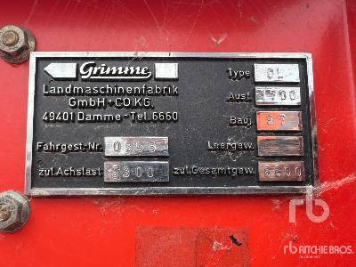 GRIMME DL1700 RS Dollman - Colheitadeira de batatas: foto 5 GRIMME DL1700 RS Dollman - Colheitadeira de batatas: foto 5