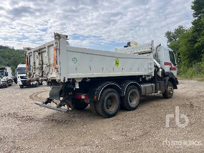 RENAULT KERAX 450DXI 6x4 Camion Benne Avec Grue - Camião basculante, Camião grua: foto 4 RENAULT KERAX 450DXI 6x4 Camion Benne Avec Grue - Camião basculante, Camião grua: foto 4