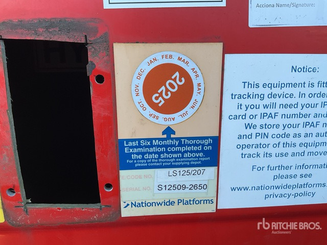 2009 Genie LS125 Telescopic Boom Lift - Plataforma telescópica: foto 1 2009 Genie LS125 Telescopic Boom Lift - Plataforma telescópica: foto 1