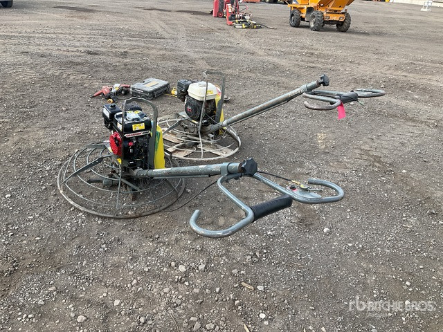 2013 Wacker Neuson CT36ADT Quantity of (2) Power Trowel - Talocha mecânica: foto 3 2013 Wacker Neuson CT36ADT Quantity of (2) Power Trowel - Talocha mecânica: foto 3