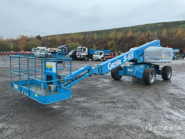 2014 Genie S-65 4WD Diesel Telescopic Boom Lift - Plataforma telescópica: foto 3 2014 Genie S-65 4WD Diesel Telescopic Boom Lift - Plataforma telescópica: foto 3