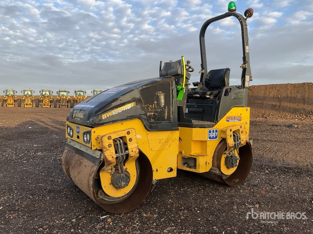 2015 Bomag 120AD-5 Double Drum Roller - Rolo: foto 1 2015 Bomag 120AD-5 Double Drum Roller - Rolo: foto 1