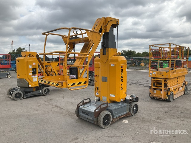 2015 Haulotte Star 10 Vertical Mast Lift - Plataforma de mastro vertical: foto 1 2015 Haulotte Star 10 Vertical Mast Lift - Plataforma de mastro vertical: foto 1