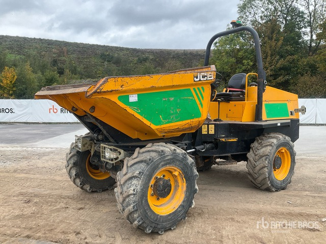 2015 JCB 6TST 6 ton 4x4 Swivel Dumper - Tombador: foto 1 2015 JCB 6TST 6 ton 4x4 Swivel Dumper - Tombador: foto 1