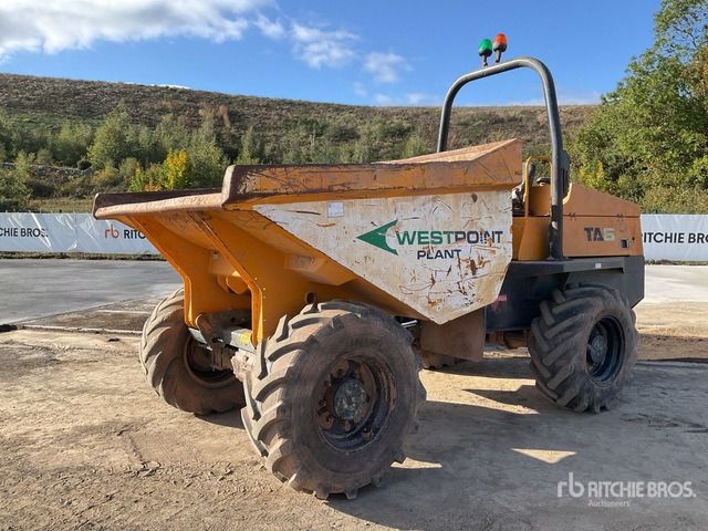 2015 Terex TA6 6 ton 4x4 Dumper - Tombador: foto 1 2015 Terex TA6 6 ton 4x4 Dumper - Tombador: foto 1