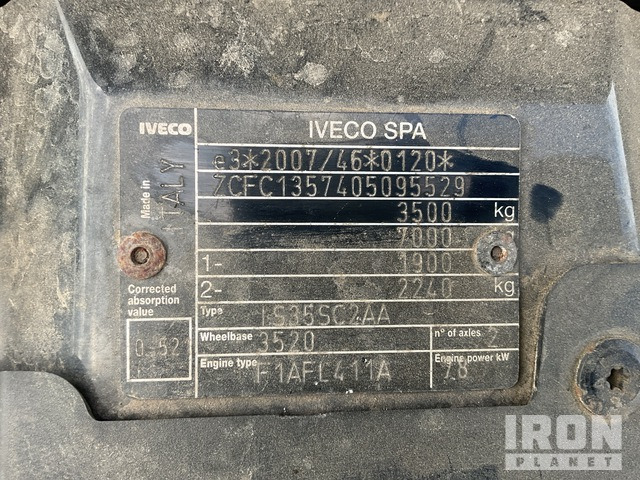 2016 Iveco Daily 35S11 MWB 4x2 Van Truck - Furgão: foto 2 2016 Iveco Daily 35S11 MWB 4x2 Van Truck - Furgão: foto 2