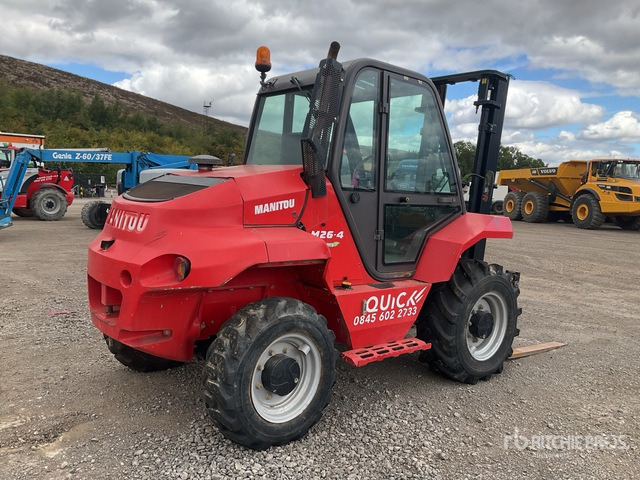 2016 Manitou M26-4 2600 kg 4x4 Rough Terrain Forklift - Empilhador todo-o-terreno: foto 4 2016 Manitou M26-4 2600 kg 4x4 Rough Terrain Forklift - Empilhador todo-o-terreno: foto 4