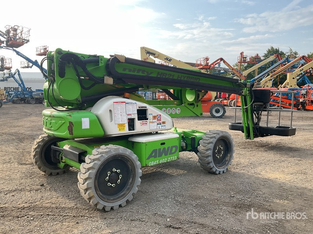 2016 Nifty HR21 4WD Hybrid Articulating Boom Lift - Plataforma articulada: foto 3 2016 Nifty HR21 4WD Hybrid Articulating Boom Lift - Plataforma articulada: foto 3