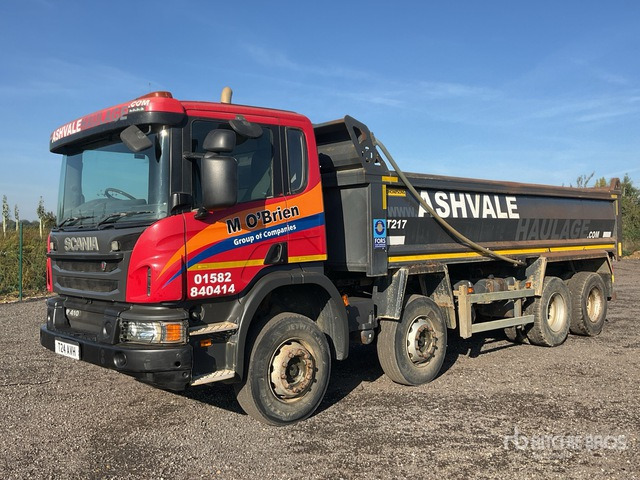 2016 Scania P410 8x4 Twin-Steer Tri/A Dump Truck - Camião basculante: foto 1 2016 Scania P410 8x4 Twin-Steer Tri/A Dump Truck - Camião basculante: foto 1