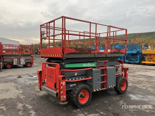 2016 Skyjack SJ8841 4x4 Diesel Scissor Lift - Plataforma de Tijera/ Plataforma de tesoura: foto 3 2016 Skyjack SJ8841 4x4 Diesel Scissor Lift - Plataforma de Tijera/ Plataforma de tesoura: foto 3