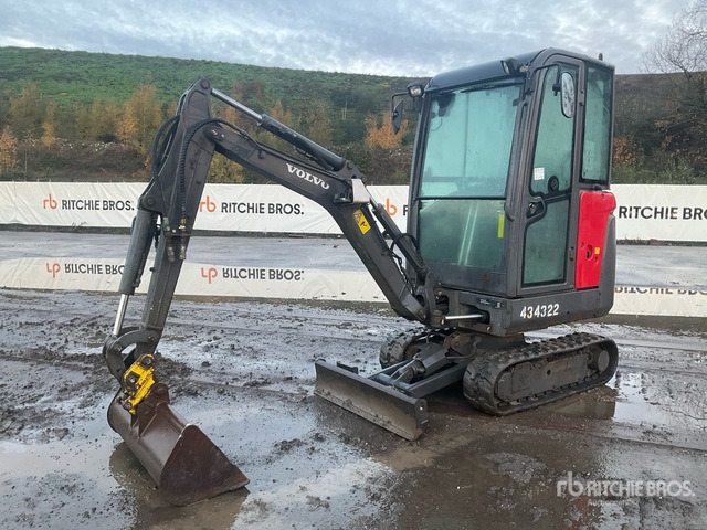 2016 Volvo EC18D Mini Excavator: <6.6t - Mini escavadeira: foto 2 2016 Volvo EC18D Mini Excavator: <6.6t - Mini escavadeira: foto 2