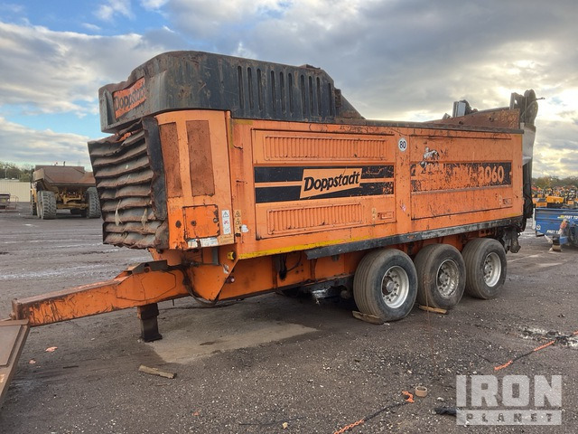 2017 Doppstadt DW3060 Tri/A Bio Shredder Horizontal Grinder - Triturador industrial: foto 1 2017 Doppstadt DW3060 Tri/A Bio Shredder Horizontal Grinder - Triturador industrial: foto 1
