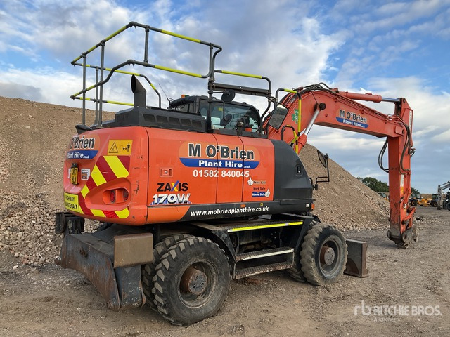 2017 Hitachi ZX170W-5 Highway Wheeled Excavator - Escavadeira de rodas: foto 3 2017 Hitachi ZX170W-5 Highway Wheeled Excavator - Escavadeira de rodas: foto 3