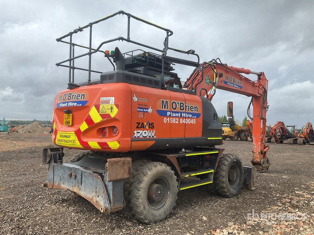 2017 Hitachi ZX170W-5 Wheel Excavator - Escavadeira de rodas: foto 4 2017 Hitachi ZX170W-5 Wheel Excavator - Escavadeira de rodas: foto 4