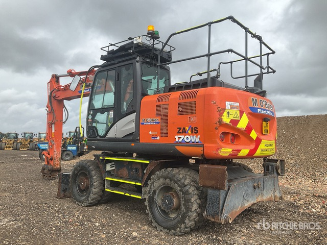 2017 Hitachi ZX170W-5 Wheel Excavator - Escavadeira de rodas: foto 3 2017 Hitachi ZX170W-5 Wheel Excavator - Escavadeira de rodas: foto 3