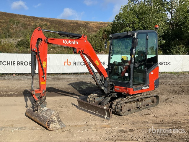 2017 Kubota KX027-4 Mini Excavator: <6.6t - Mini escavadeira: foto 1 2017 Kubota KX027-4 Mini Excavator: <6.6t - Mini escavadeira: foto 1