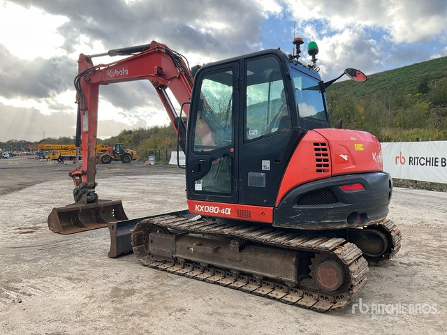 2017 Kubota KX080-4 Tracked Excavator - Escavadora de rastos: foto 4 2017 Kubota KX080-4 Tracked Excavator - Escavadora de rastos: foto 4