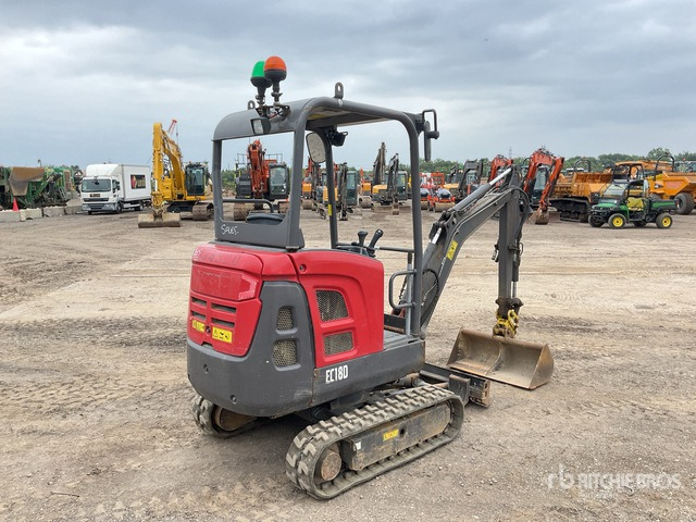 2017 Volvo EC18D Mini Excavator: <6.6t - Mini escavadeira: foto 3 2017 Volvo EC18D Mini Excavator: <6.6t - Mini escavadeira: foto 3
