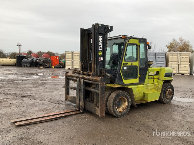 2018 Clark C80D 8000 kg (Inoperable) Forklift - Empilhador a diesel: foto 2 2018 Clark C80D 8000 kg (Inoperable) Forklift - Empilhador a diesel: foto 2